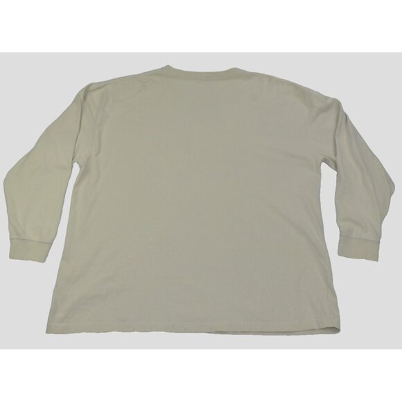 Carhartt K125 Men's Shirt Size XXL Beige Heavyweight Work Long Sleeve  -Flaws- - Picture 9 of 12